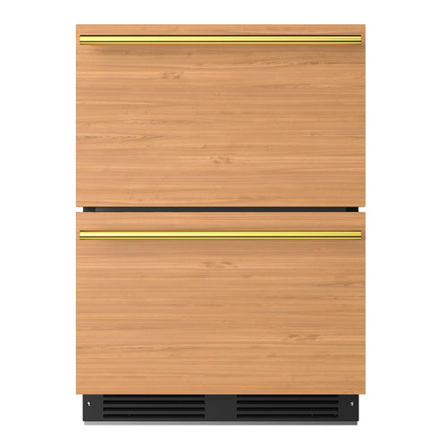 XO APPLIANCE XOU24RDO Refrigerated Drawers 24" Solid Panel Ready Custom Panel Ready - XOU24RDO