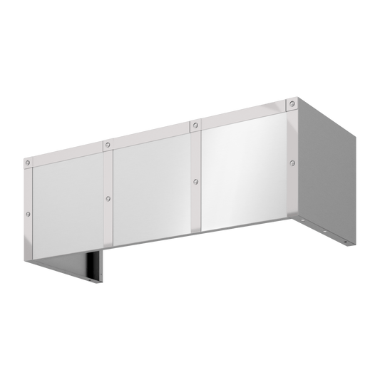 Zephyr DC13612AS Duct Cover, 36in x 12in, SS, w/SS Banding Stainless - DC13612AS