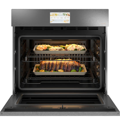 CAFE  30" Smart Built-In Convection Single Wall Oven in Platinum Glass Gray - CTS90DM2NS5