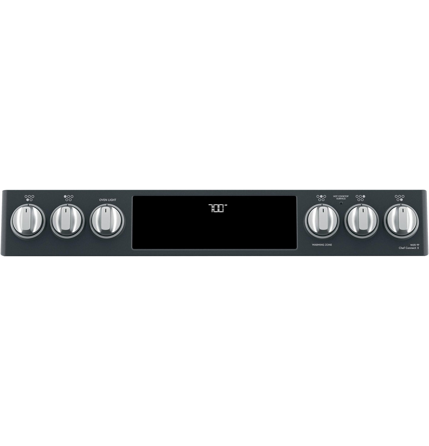 CAFE  30" Smart Slide-In, Front-Control, Radiant and Convection Range Black - CES700P3MD1