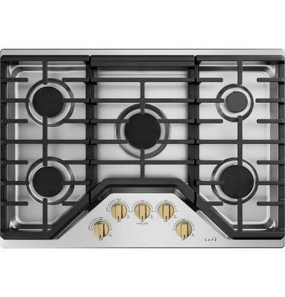 CAFE  30" Gas Cooktop in Stainless Steel - CGP70302NS1