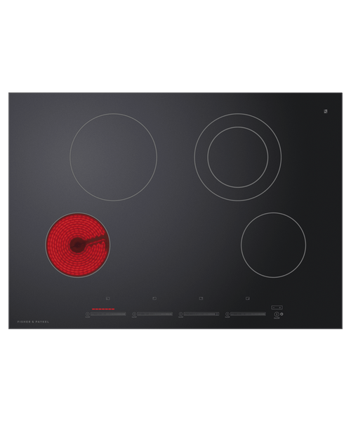 Fisher Paykel 30Inch Electric Cooktop with 4 Heating Elements Other - CE304DTB1