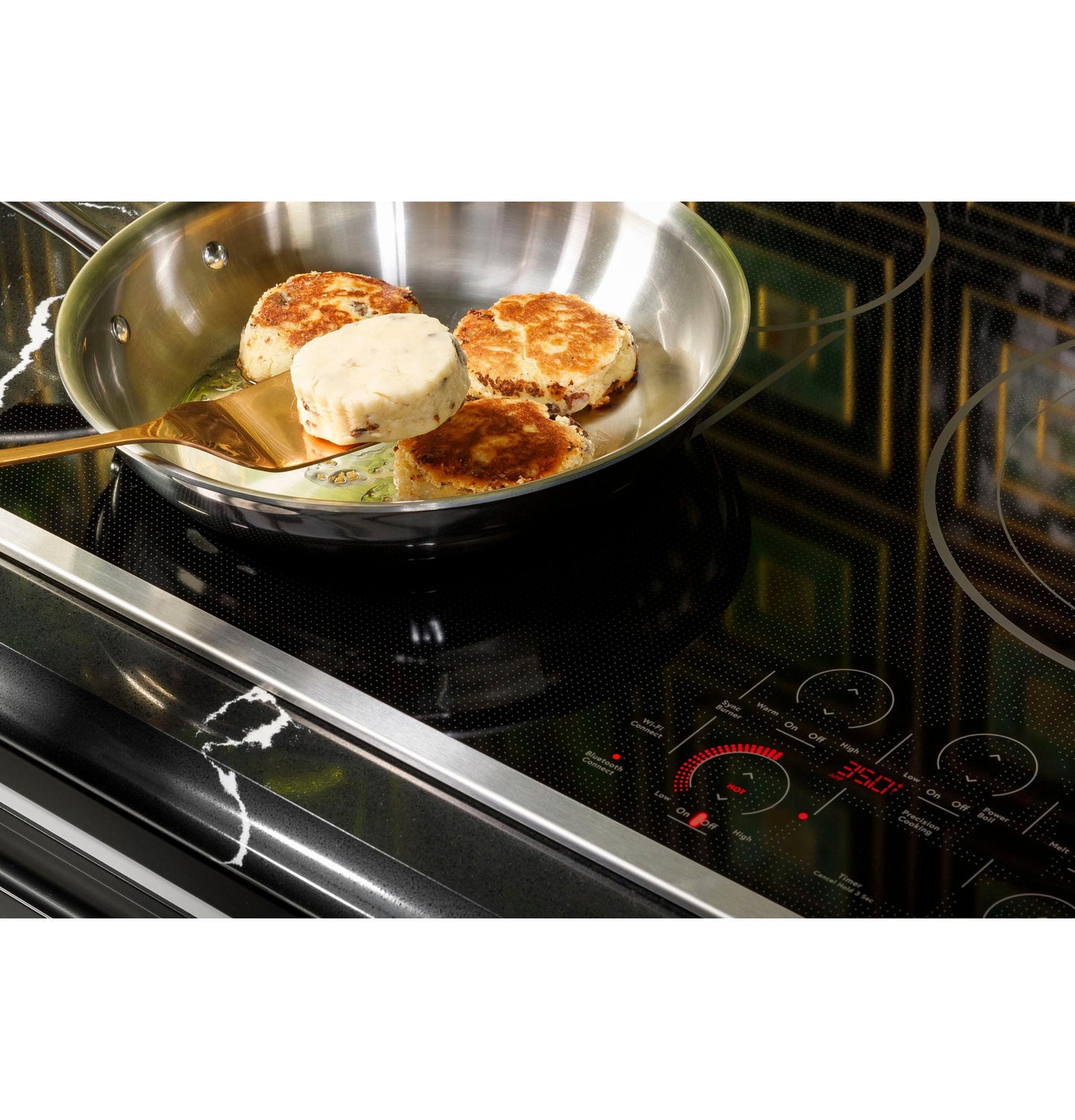 CAFE  36" Touch-Control Electric Cooktop Black - CEP90361TBB