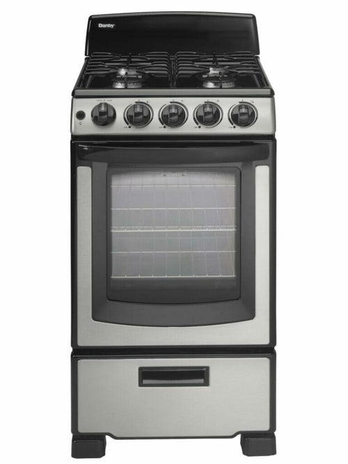 DANBY Danby 20" Wide Gas Range in Stainless Steel - DR203BSSGLP