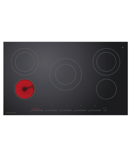 Fisher Paykel 36Inch Electric Cooktop with 5 Heating Elements Other - CE365DTB1