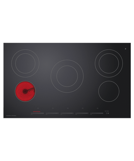 Fisher Paykel 36Inch Electric Cooktop with 5 Heating Elements Other - CE365DTB1