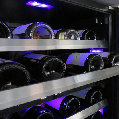 XO APPLIANCE XOU15WOFL Wine Cooler, 15" Solid Panel Ready Door, Left Hinge Custom Panel Ready - XOU15WOFL