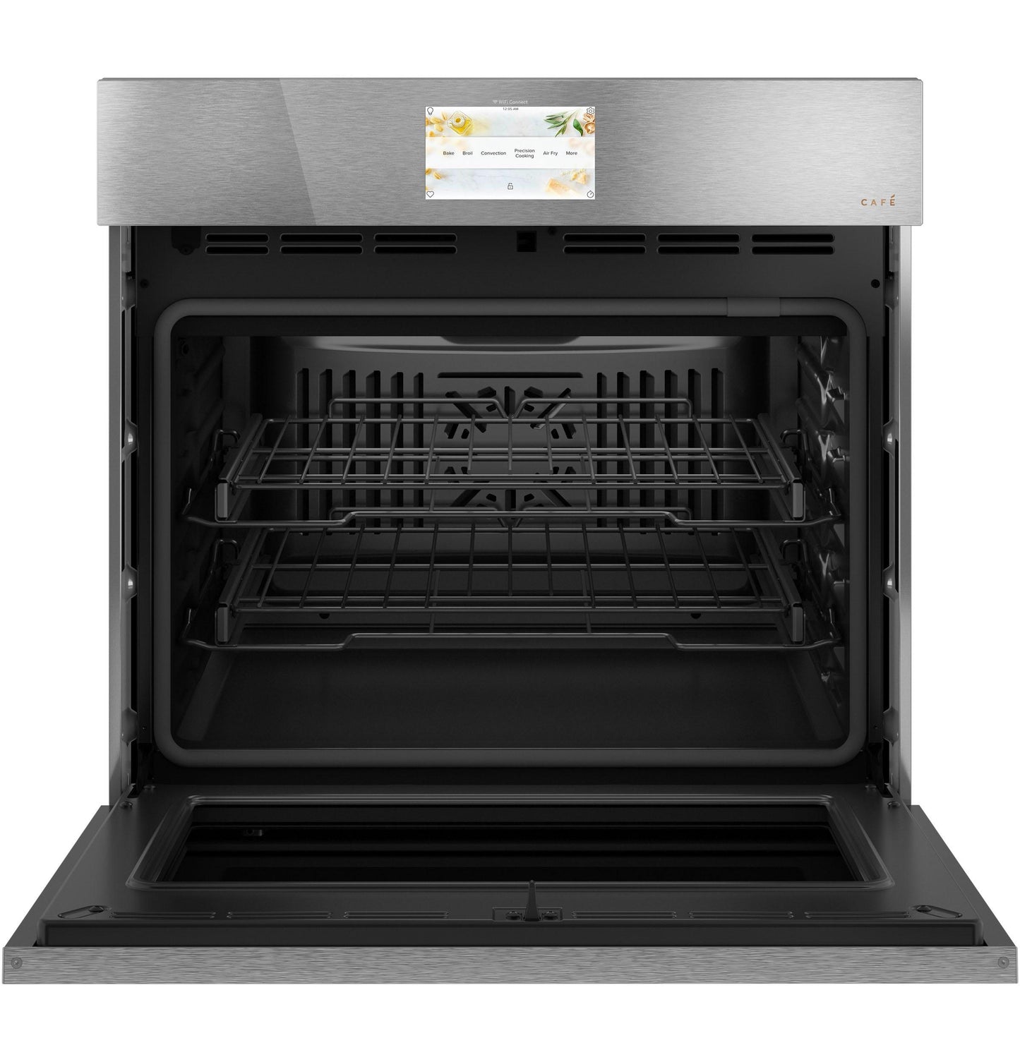 CAFE  30" Smart Built-In Convection Single Wall Oven in Platinum Glass Gray - CTS90DM2NS5