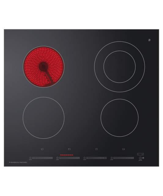 Fisher Paykel 24Inch Electric Drop-In Cooktop with 4 Heating Elements Other - CE244DTB1