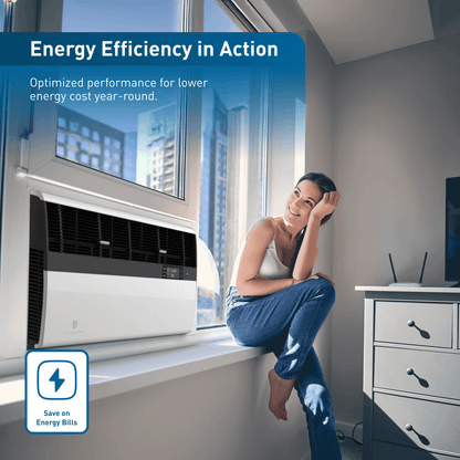 FRIEDRICH KCVQ08B10A Friedrich K hl Inverter 8,000 BTU 115V Smart Window/Wall Air Conditioner - Cool only