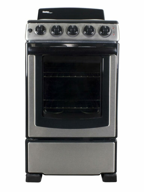 DANBY Danby 20" Wide Electric Range in Stainless Steel - DER203BSS