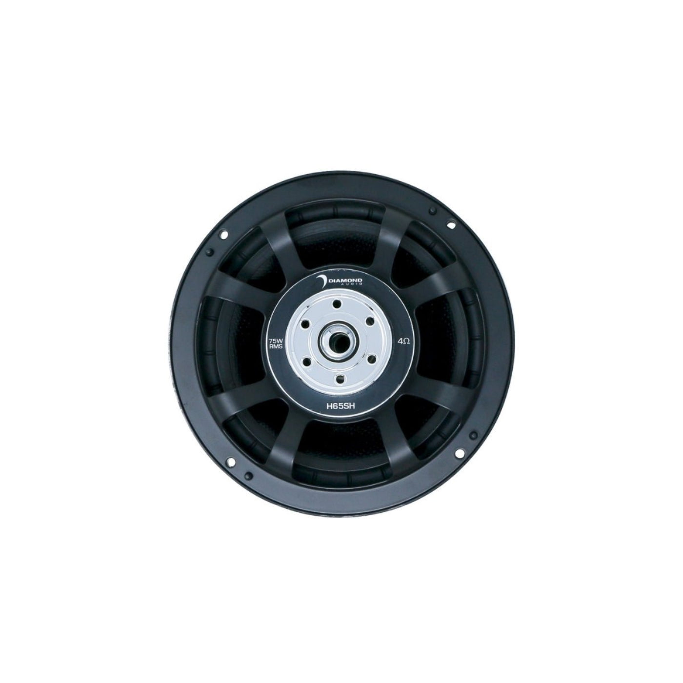 Diamond Audio 6.5 “ HEX Series 2-Way Shallow Component Set w/Silk Dome Tweeter - H65SH