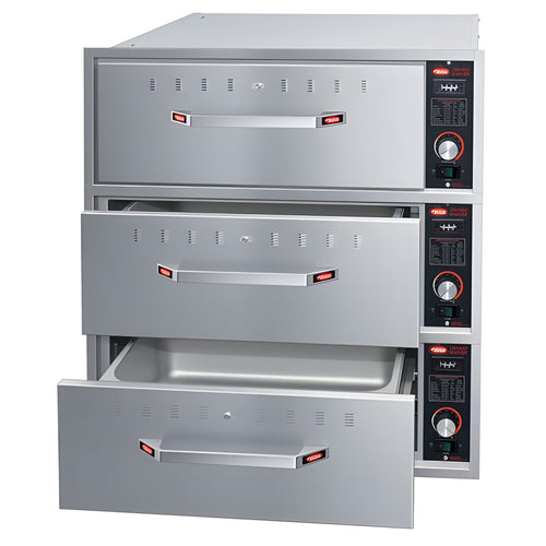 Hatco 28" Built-In 3-Drawer Warmer - 120V, 1 Phase - HDW-3B
