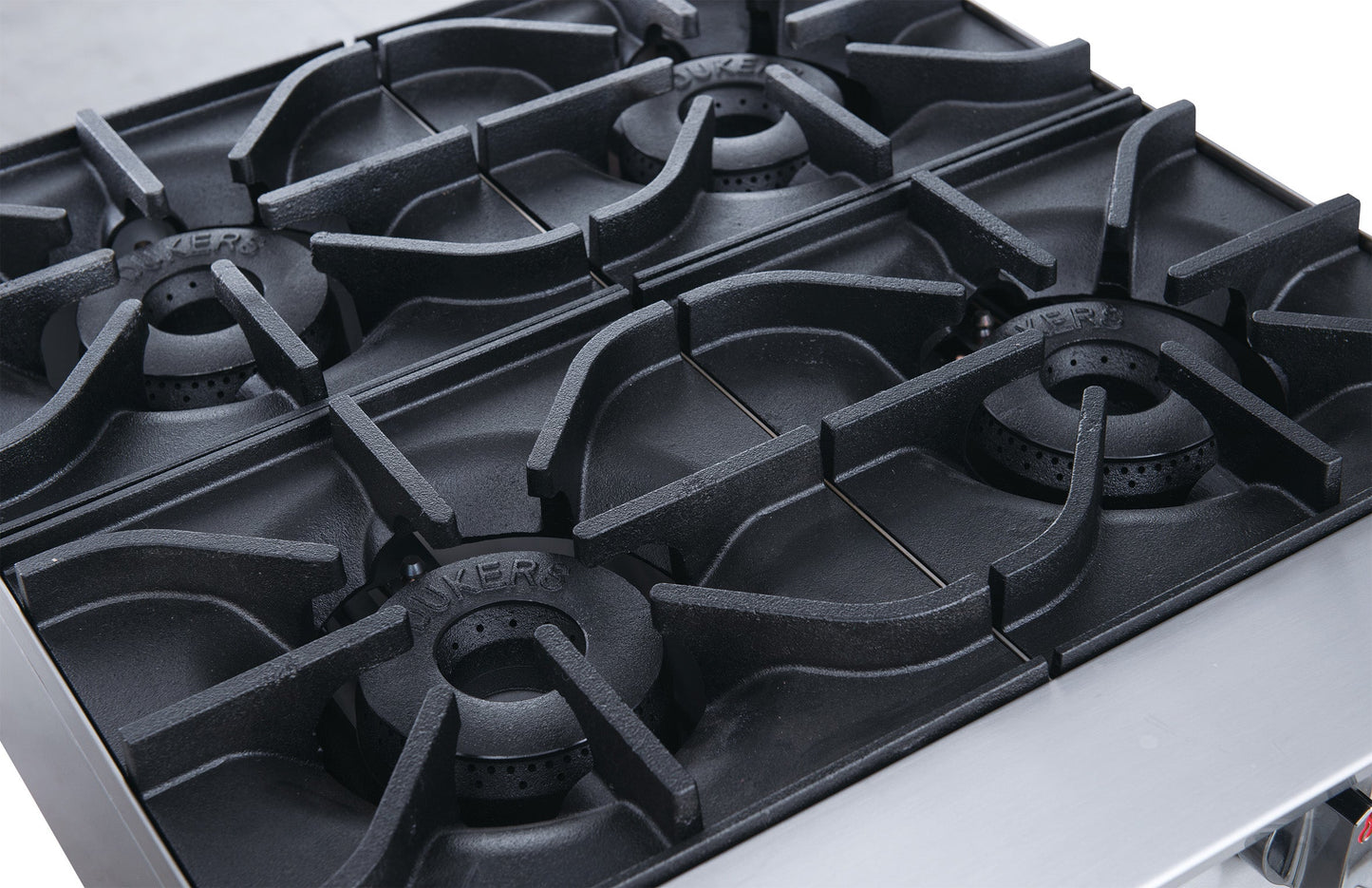 Chef AAA - Commercial 36" Hot Plate with 6 Burners NG - TCHPA36