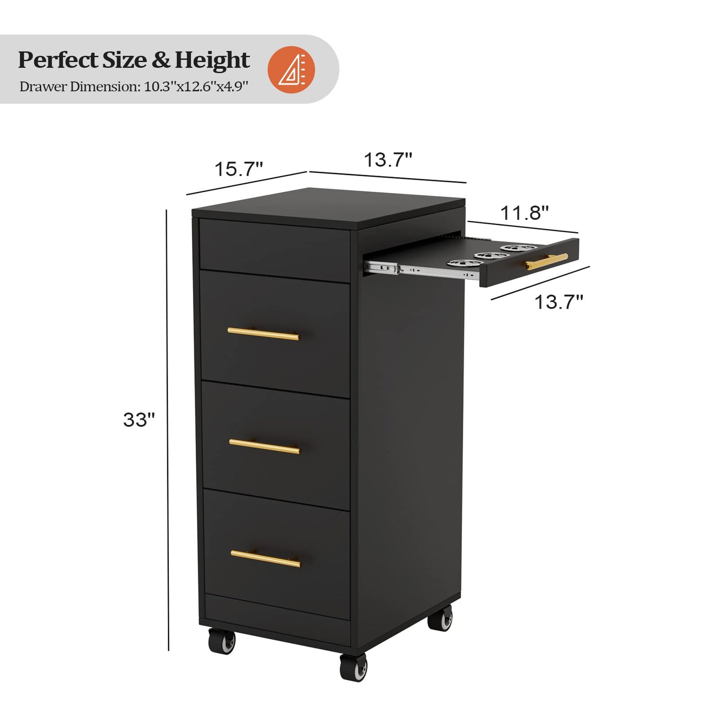 OmySalon 4 Operator Classic Mobile Salon Package Black - SP3-4B