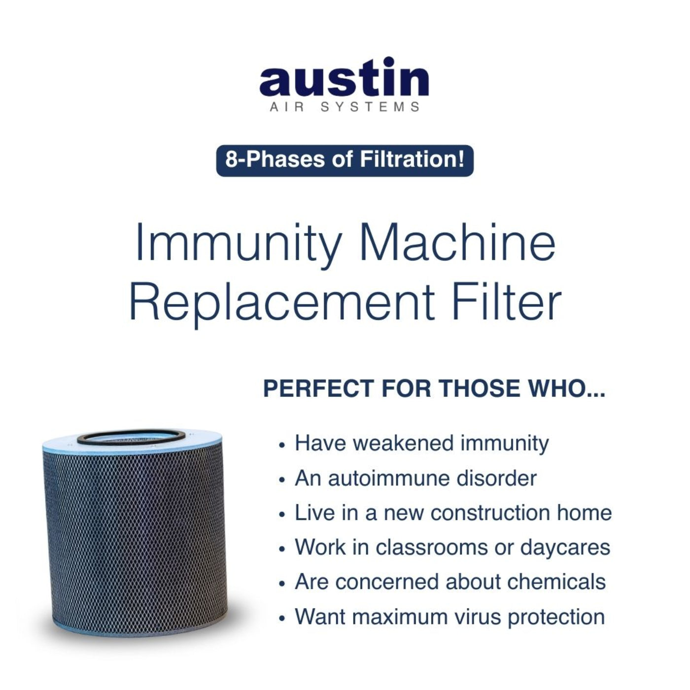 Austin Air Immunity Machine Filter - FR444B