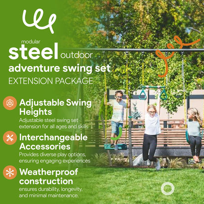 gobaplay 8' Ultimate Adventure Kids Swing Set Frame Extension  - 414959