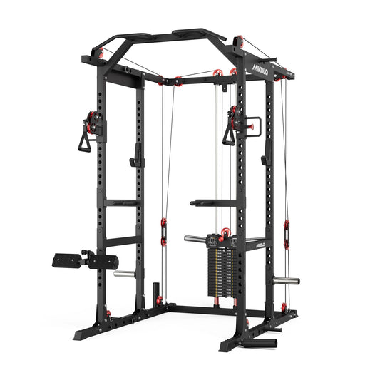 Mikolo Fitness K6-2.0 Elite All-in-One Trainer with Weight Stack - DM-K8-B-WS-S