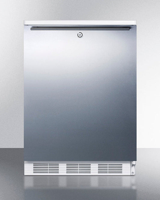 Accucold - 24" Wide Refrigerator-Freezer - CT66LWSSHV