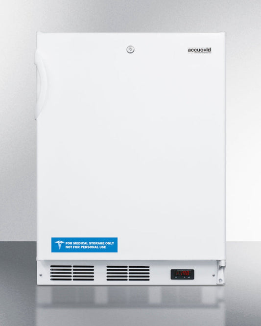 Accucold - 20" Wide Built-in Pharmacy All-refrigerator, ADA Compliant - ACR45LCALSTO