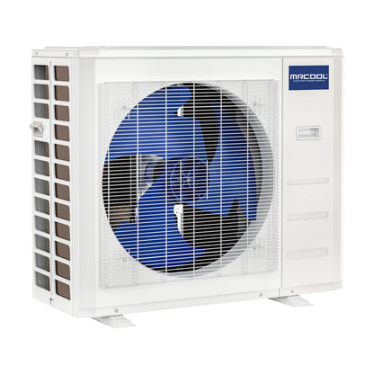 MRCOOL Hyper Heat 2nd Gen 24K BTU, 2 Ton, 18.3 SEER2 Heat Pump Condenser and Ducted Air Handler with 25 Ft. R-454B No-Vac Lineset  - CENTRAL-24-HP-230B25