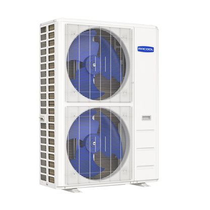 MRCOOL Hyper Heat 2nd Gen 48K BTU, 4 Ton, 16.5 SEER2 Heat Pump Condenser and Ducted Air Handler with 15 Ft. R-454B No-Vac Lineset  - CENTRAL-48-HP-230B15