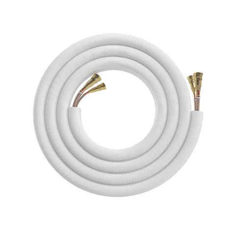 MRCOOL 50 ft. 3/8 x 3/4 No-Vac Pre-Charged Line Set for Central Ducted VersaPro & Hyper Heat 2nd Gen - R454B,  - NV50-3834-O