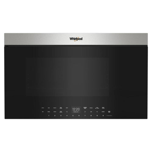 WHIRLPOOL Air Fry Over- the-Range Oven with Flush Built-in Design in Stainless Steel - WMMF7330RZ