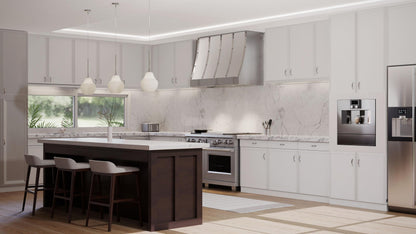 ELICA CATANIA Wall Mount Range Hood 48" wide - NACFM in Stainless Steel - ECTX48SS