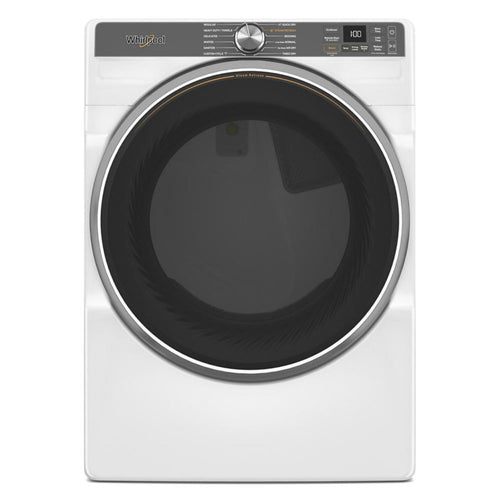 WHIRLPOOL 7.4 cu. ft. Smart Front Load ENERGY STAR Electric Dryer with Steam Capabilities in White -WED6720RW