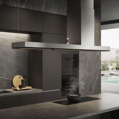 ELICA HAIKU IS Island Range Hood 70" wide - 600CFM in Stainless Steel - EHI670SS