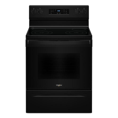 WHIRLPOOL 30-inch Electric Range with Self Clean Black - WFES3530RB