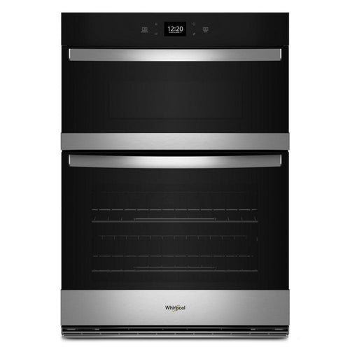 WHIRLPOOL 6.4 Total Cu. Ft. Combo Wall Oven with Air Fry When Connected* in Stainless Steel - WOEC5030LZ