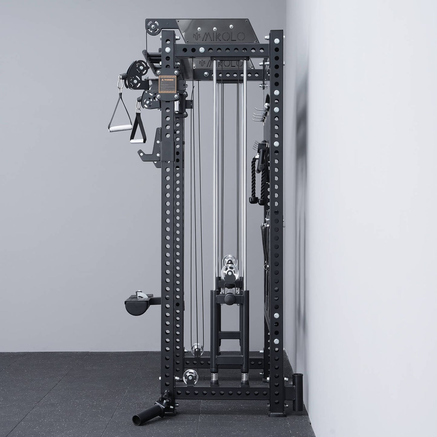 Mikolo Fitness ANUBIS-2.0 Elite Home Gym Package - DM-HR02-2-B-HP4-RBB-DS01