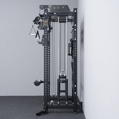 Mikolo Fitness ANUBIS-2.0 Elite Home Gym Package - DM-HR02-2-B-HP4-RBB-DS01