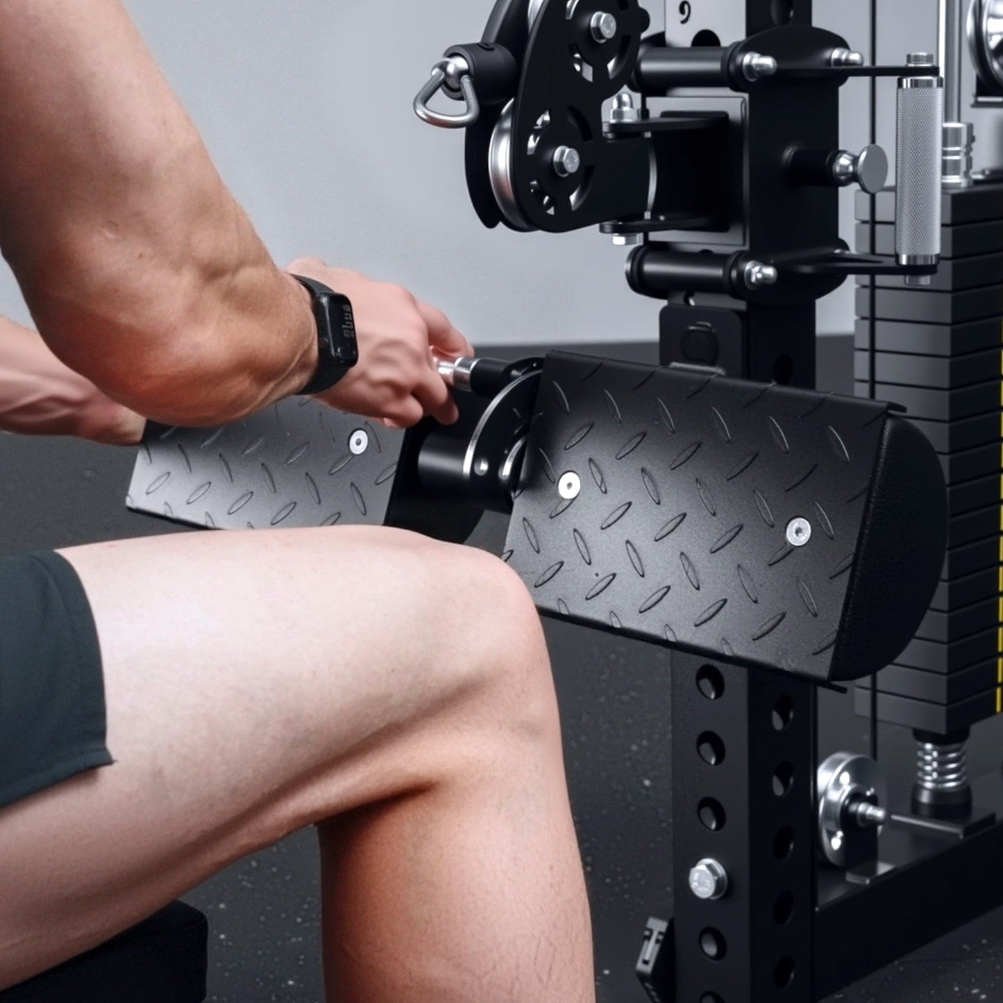 Mikolo Fitness ANUBIS-2.0 Elite Home Gym Package - DM-HR02-2-B-HP4-RBB-DS01