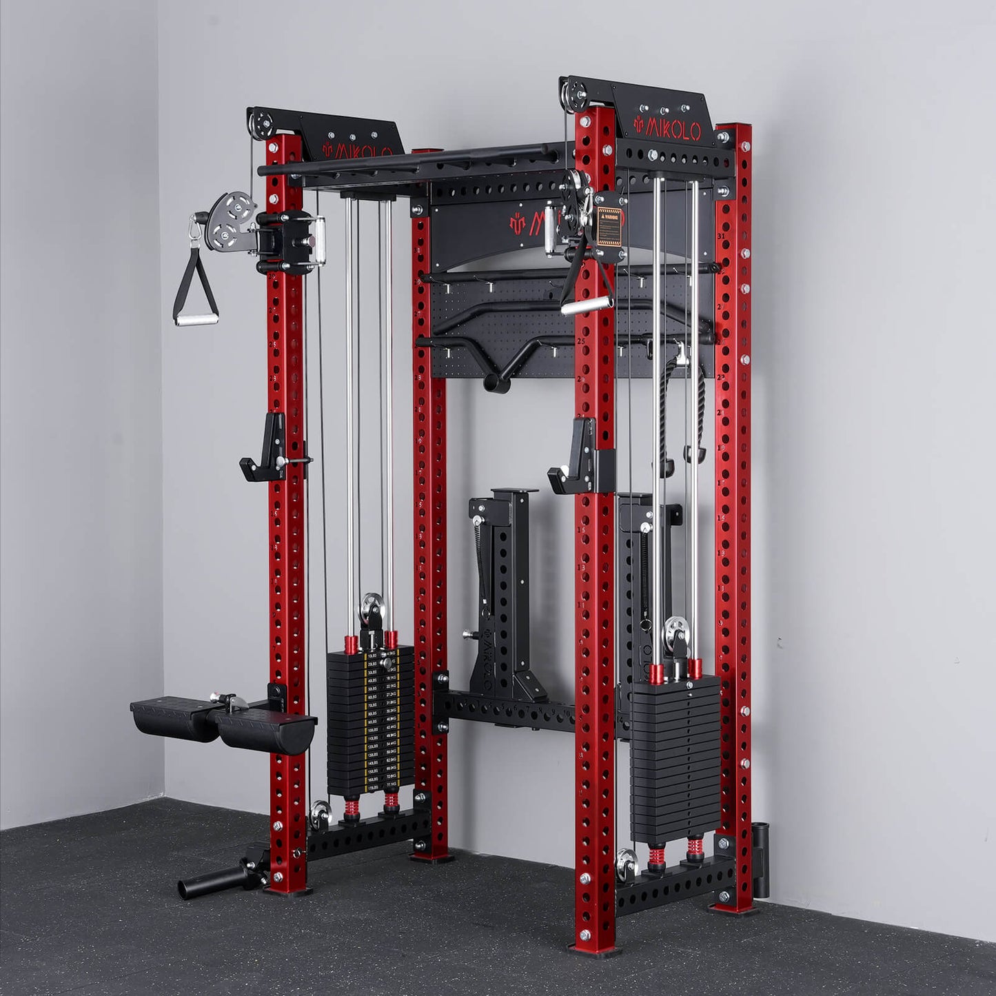 Mikolo Fitness ANUBIS 2.0 Elite Essential Package - DM-HR02-2-B-HP-OBB