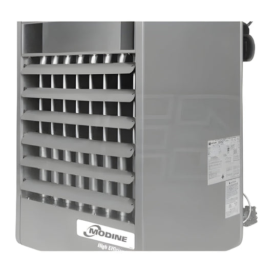 Modine Commercial Workspace Heater - 250K BTU/Intermittent Pilot Ignition/NG/Single Stage w/Aluminized Steel Heat Exchanger & Burner