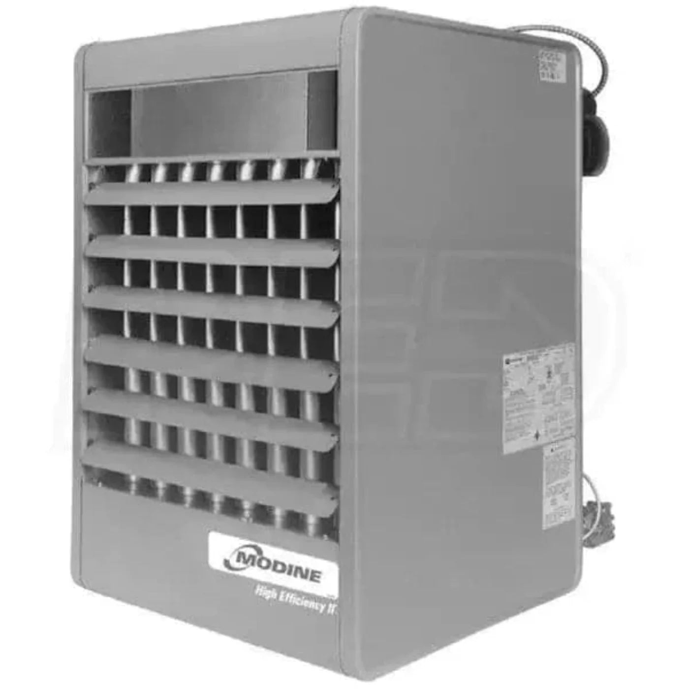 Modine Commercial Workspace Heater - 350K BTU/Intermittent Pilot Ignition/NG/Single Stage w/Aluminized Steel Heat Exchanger & Burner - PDP350AE0130