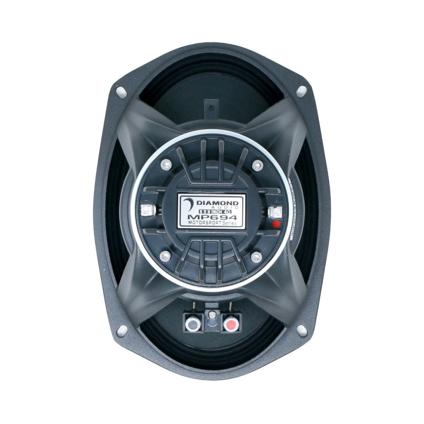 Diamond Audio 6"x 9" MP Series 2-Way Full-Range Coaxial Speakers w/1" Horn Tweeter (4Ω) - MP694
