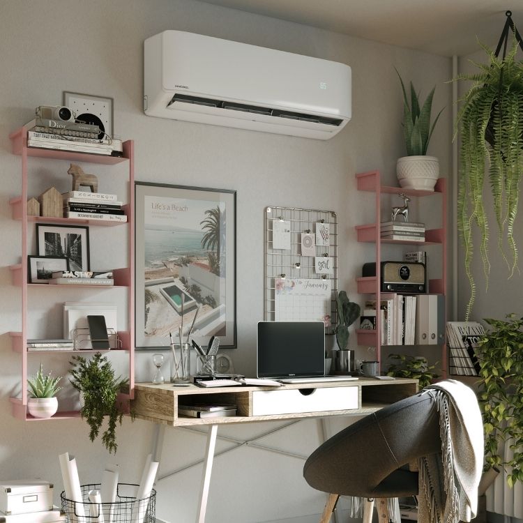 MRCOOL DIY 5th Gen 3-Zone 30,000 BTU Ductless Mini Split Air Conditioner & Heat Pump with Pre-Charged Line Sets (9K+9K+12K), DIYM336HP