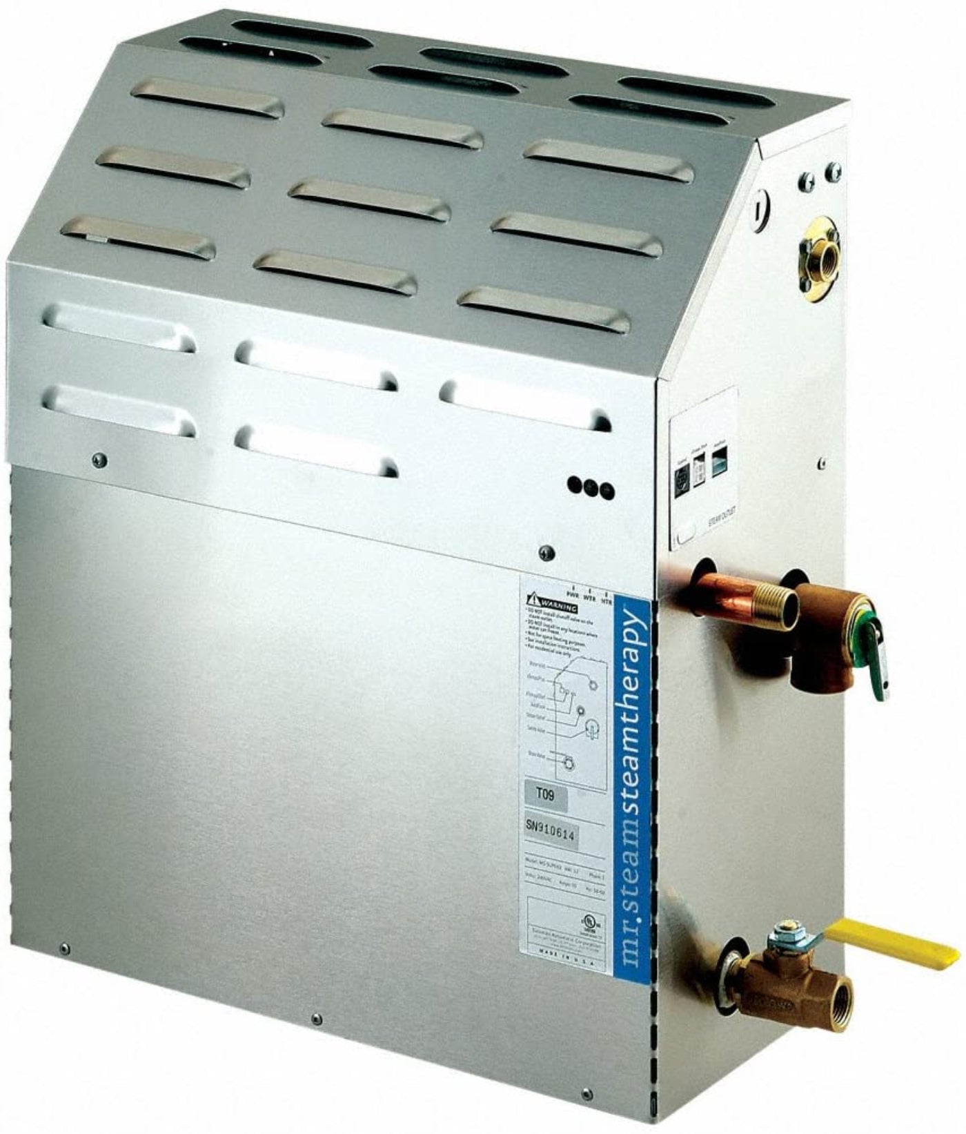 Mr. Steam eSeries 15kW Express Steam Bath Generator at 240V With Express Steam - MSSUPER3EC1X