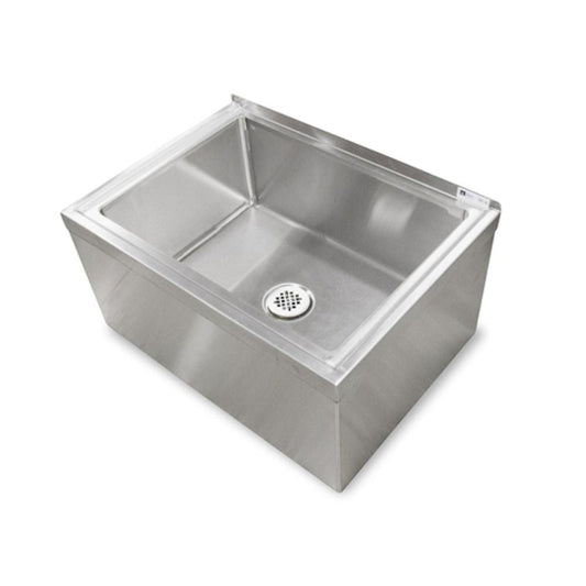 John Boos PBMS2424-12 Floor Mounted Mop Sink - JBPBMS242412