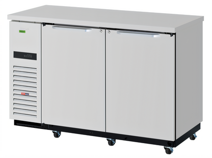 Turbo Air TBB-2SSD-N6 Super Deluxe Back Bar Coolers - TBB-2SSD-N6