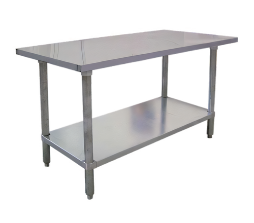 Omcan USA Standard Series Stainless Steel Prep Tables - 22076