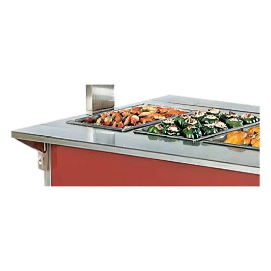 Vollrath 37511-2-C 4-Series Signature Server Wall-Mounted Shelving - 37511-2-C