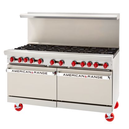 American Range  Gas Ranges - AR-12G-8B-126L-SBR