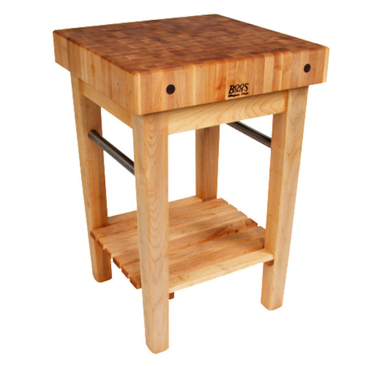 John Boos PPB2424 Pro Prep Butcher Block 24" x 24" - JBPPB2424