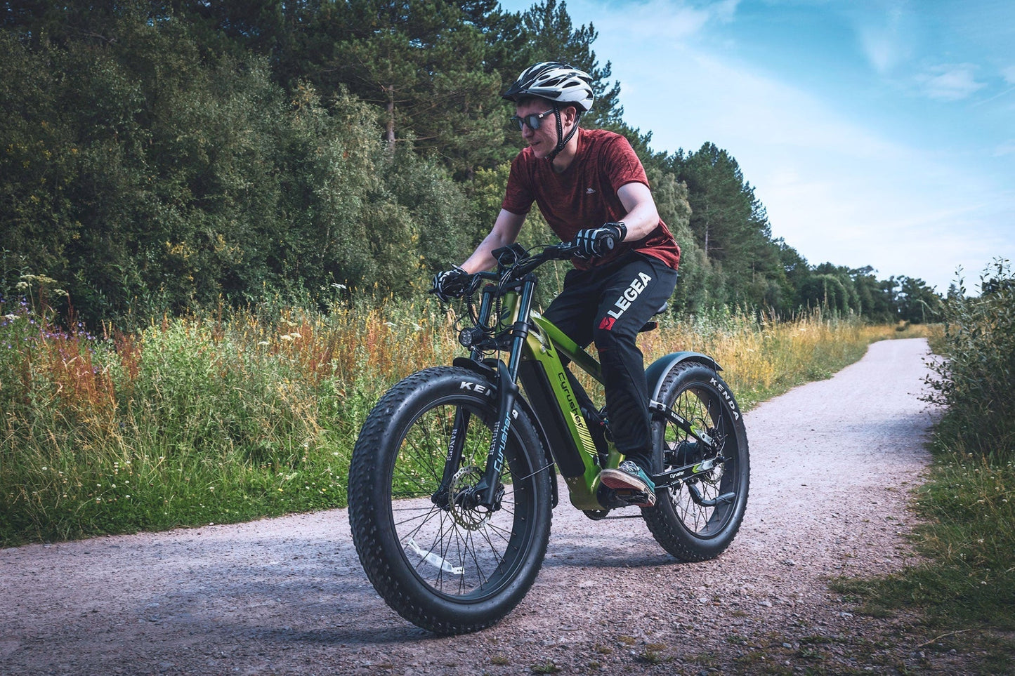 Cyrusher Ranger 1.0 Full-Suspension All-Terrain E-Bike - US-RNGR-GR