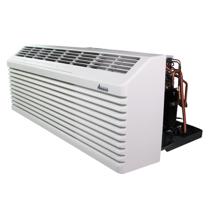 AMANA PTAC 7,000 BTU Air Conditioner Heat Pump PTH073J25AXXX with 2.5 kW Heater 15 Amp plug R32 - APTH07J20027